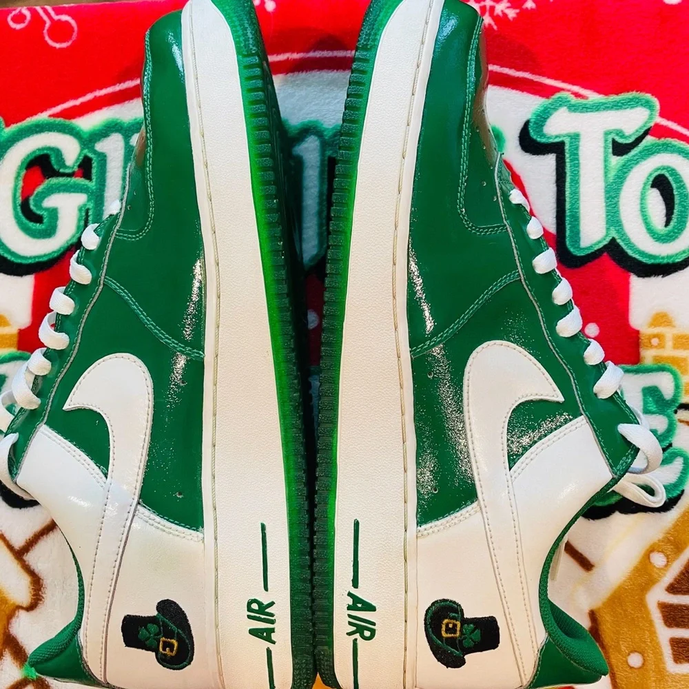 SOLD🔥Nike Air Force 1 “St. Patrick’s Day” 2006 - Picture 9 of 13